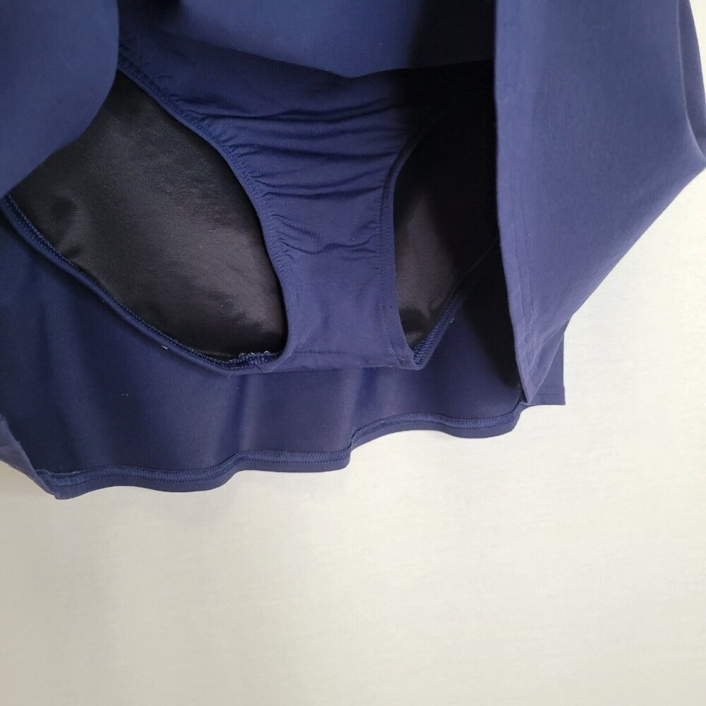 Lands' End Women's Size 12 Swimsuit Skirt Blue - Picture 3 of 4